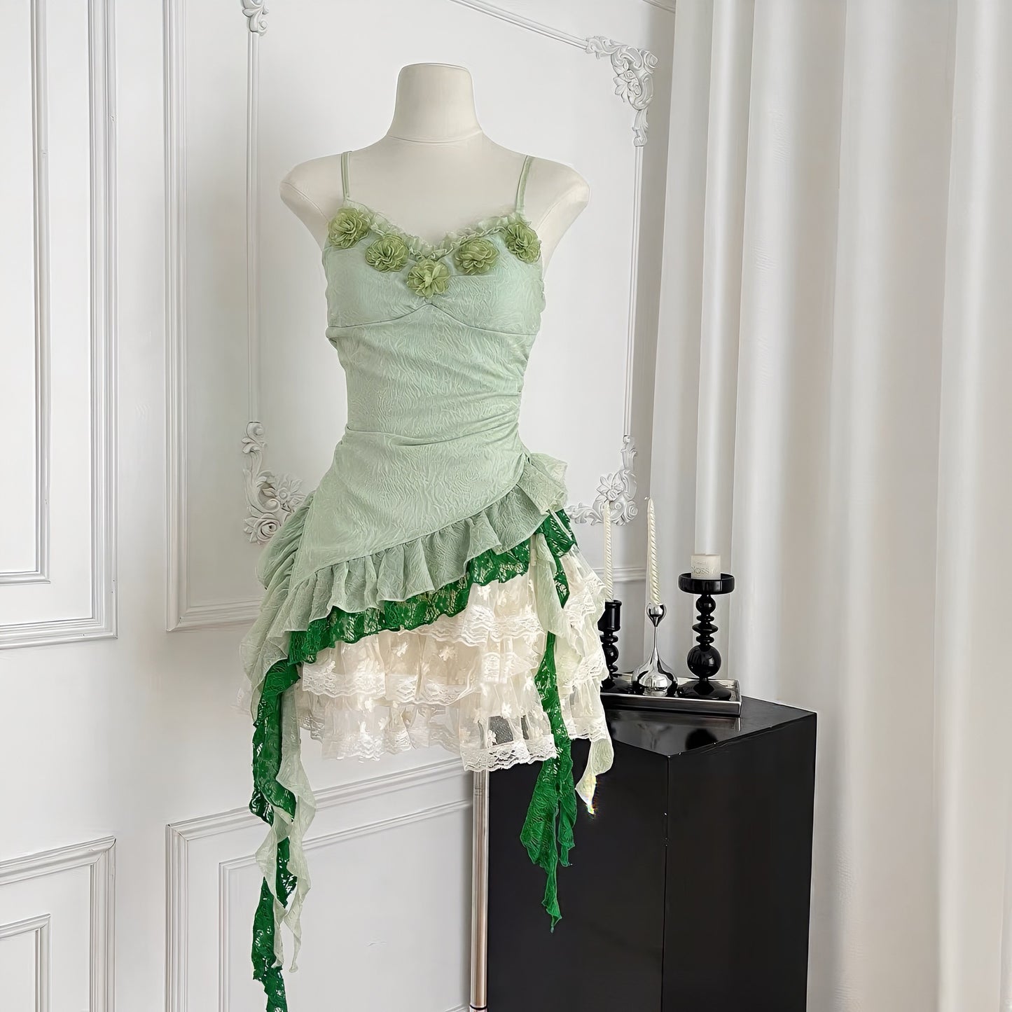 Forest Faerie top & skirt set