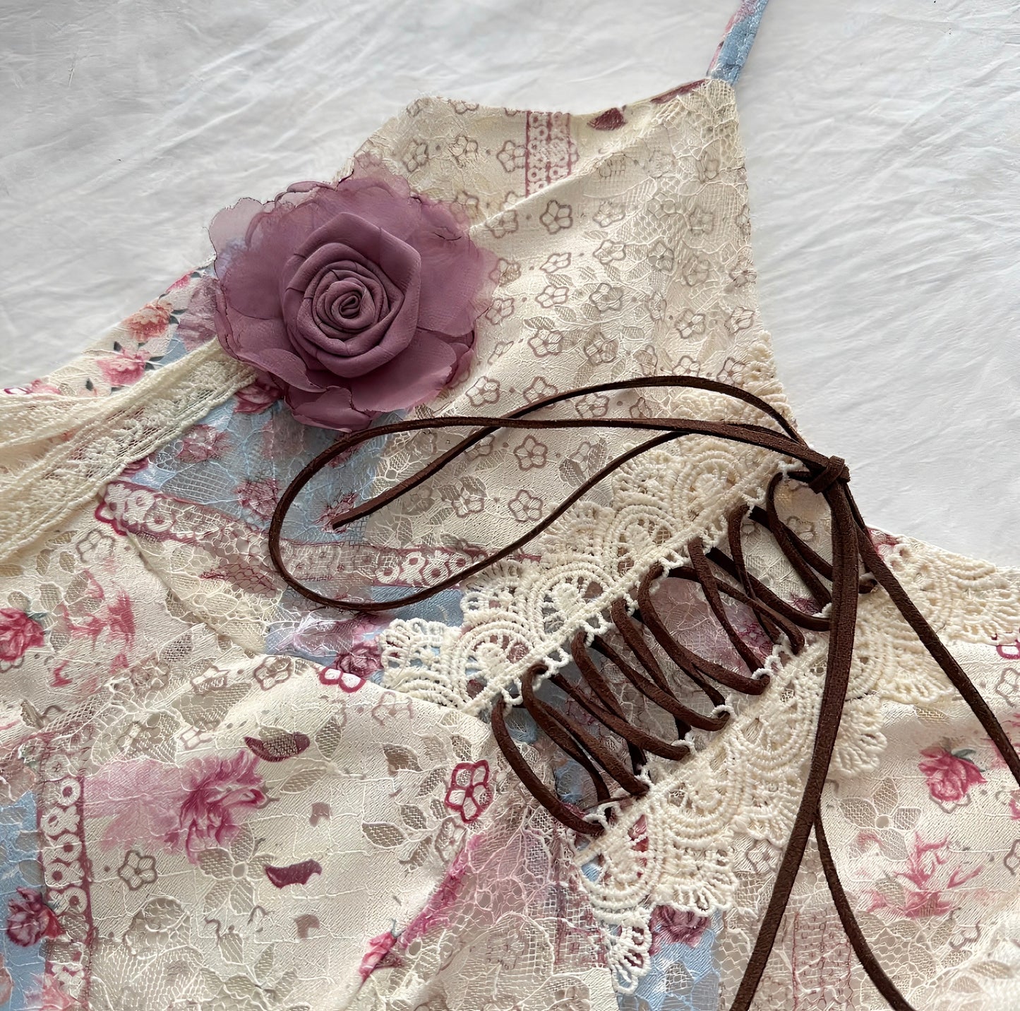 Floral Lace Rosebud Dress