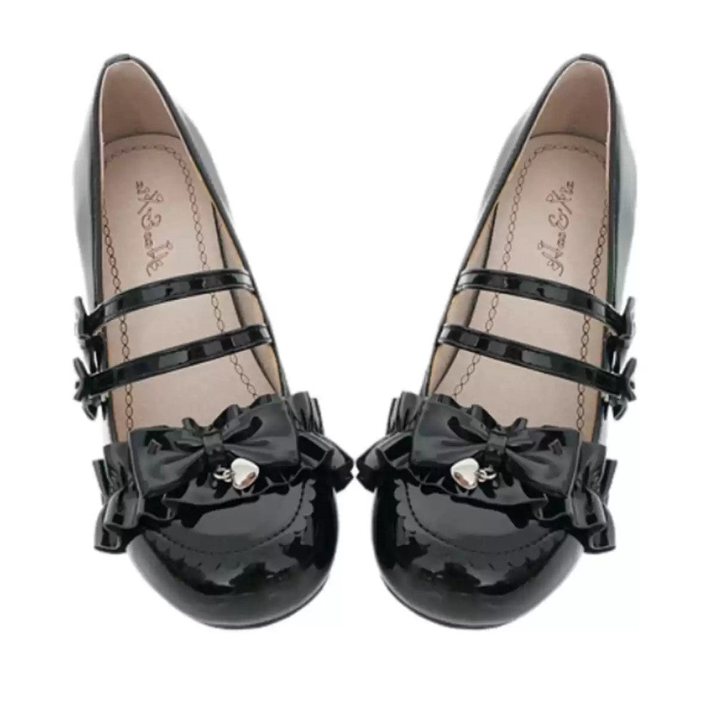Women’s Chunky Heel Lolita Shoes