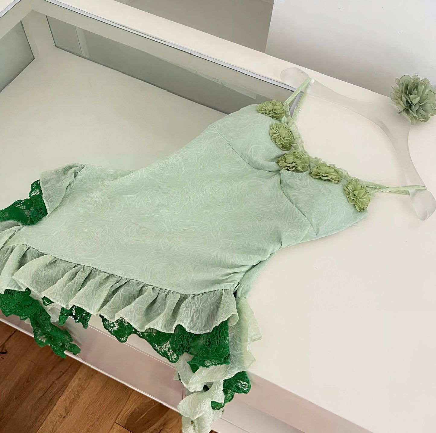 Forest Faerie top & skirt set