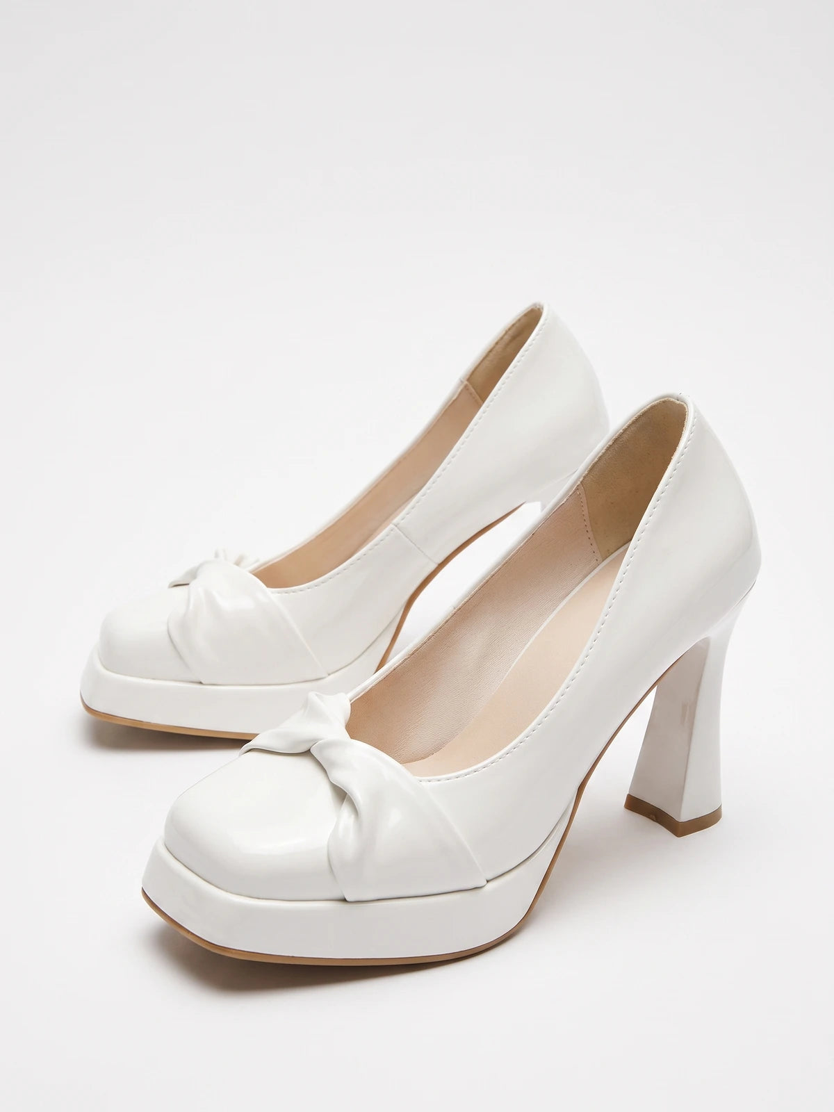 Cosette Ivory-Twist Heels