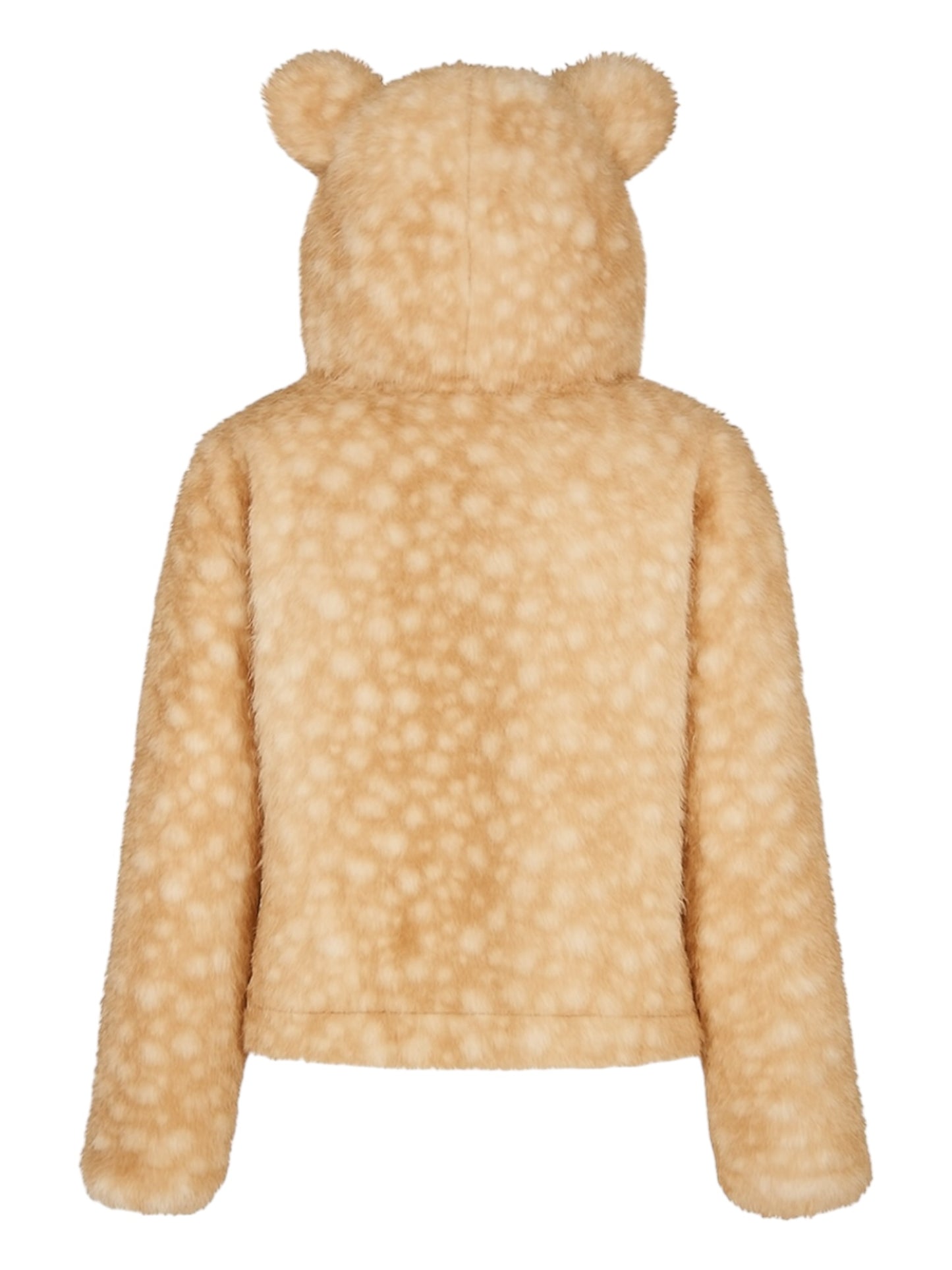Gold Fog Spotted Deer Fur Coat