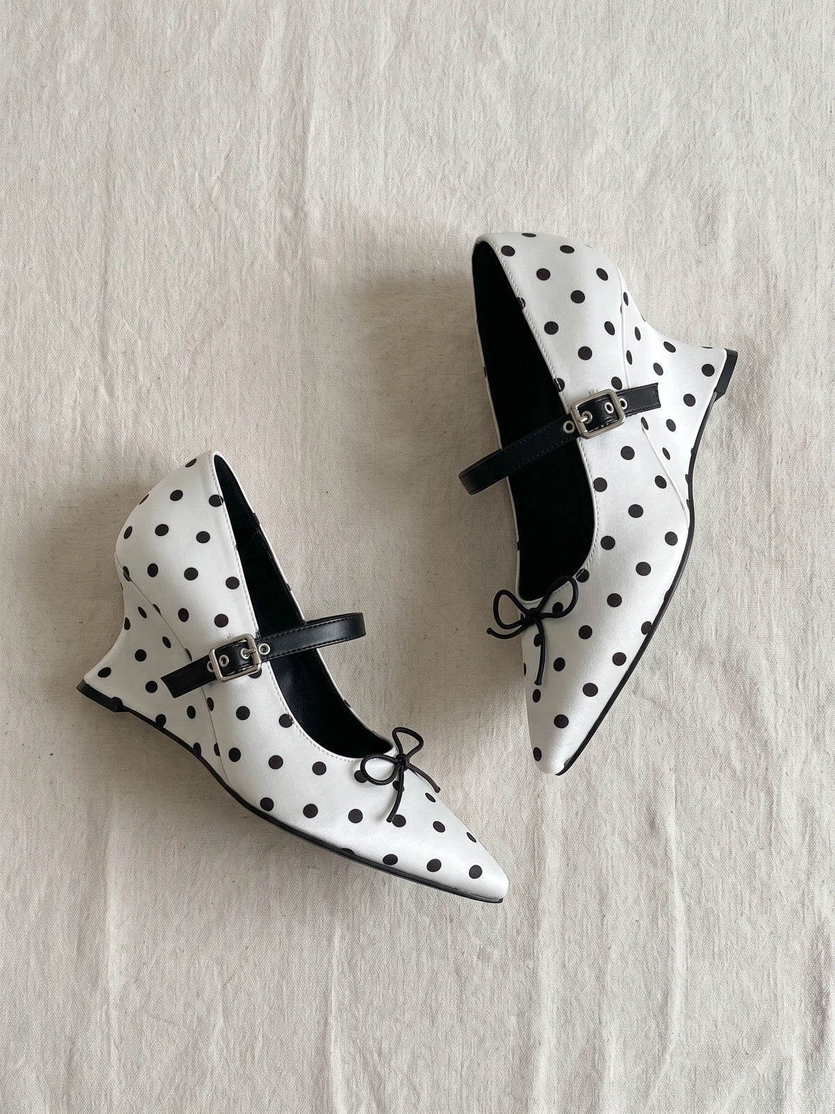 Isaline Polka Dot Mary Jane Heels
