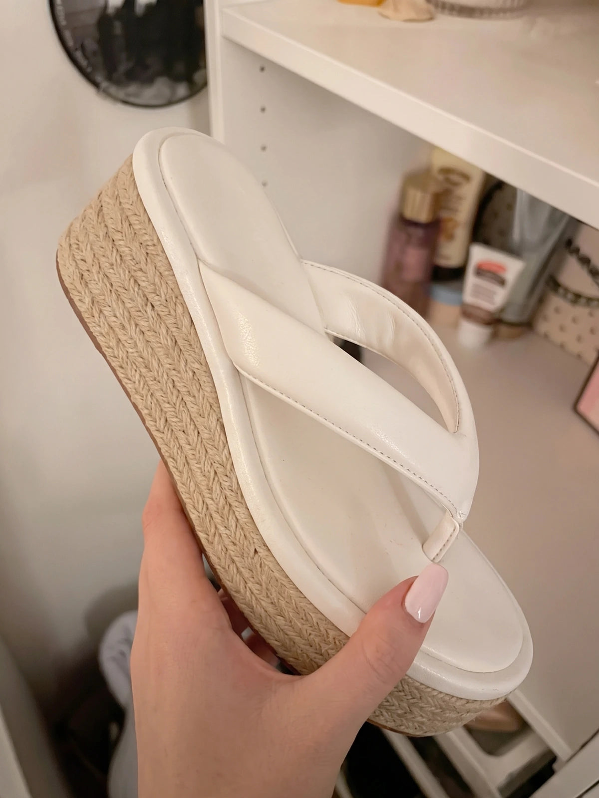 Sol Raffia Wedge