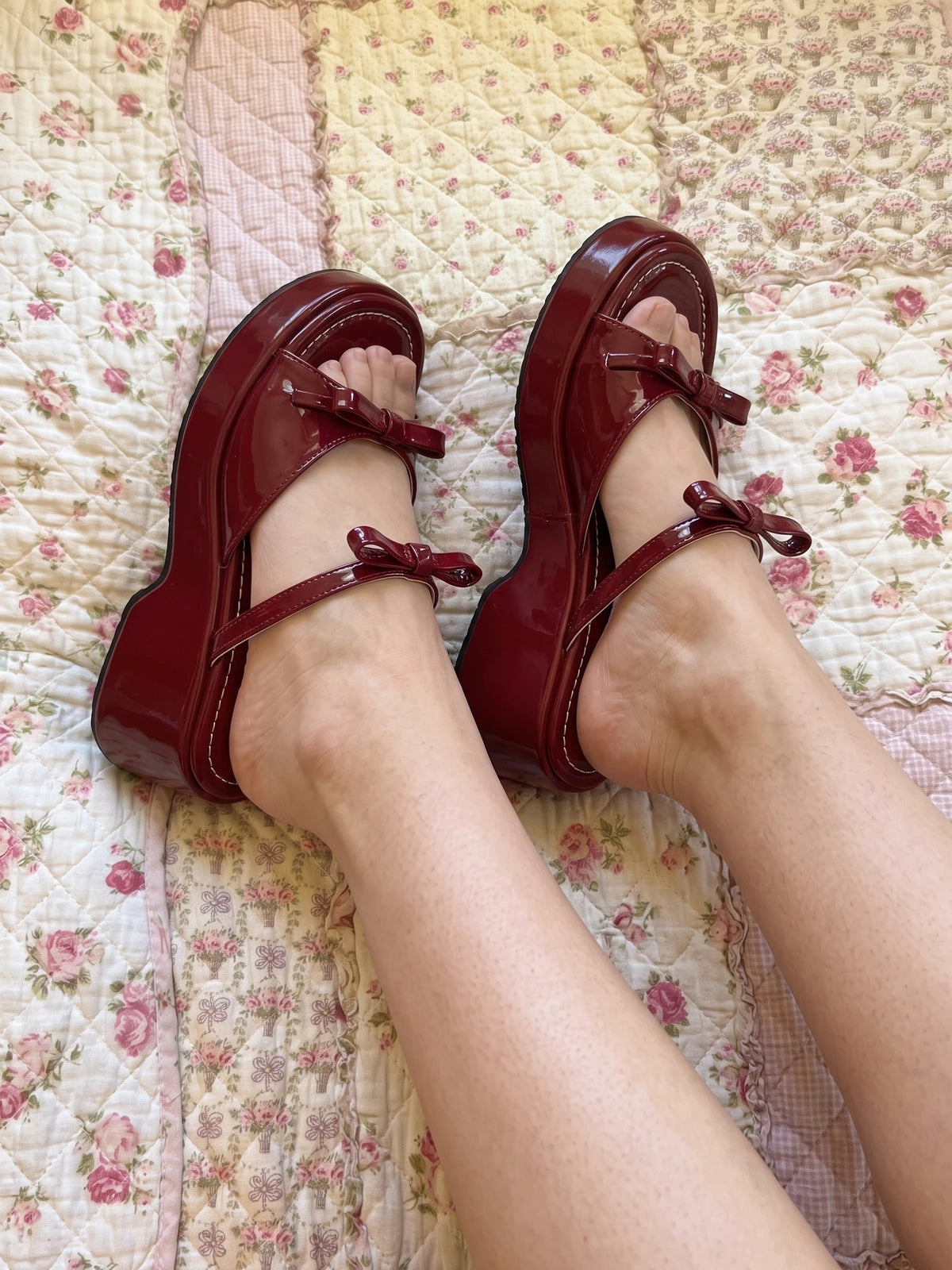 Kirsch Double-Strap Mule Sandals