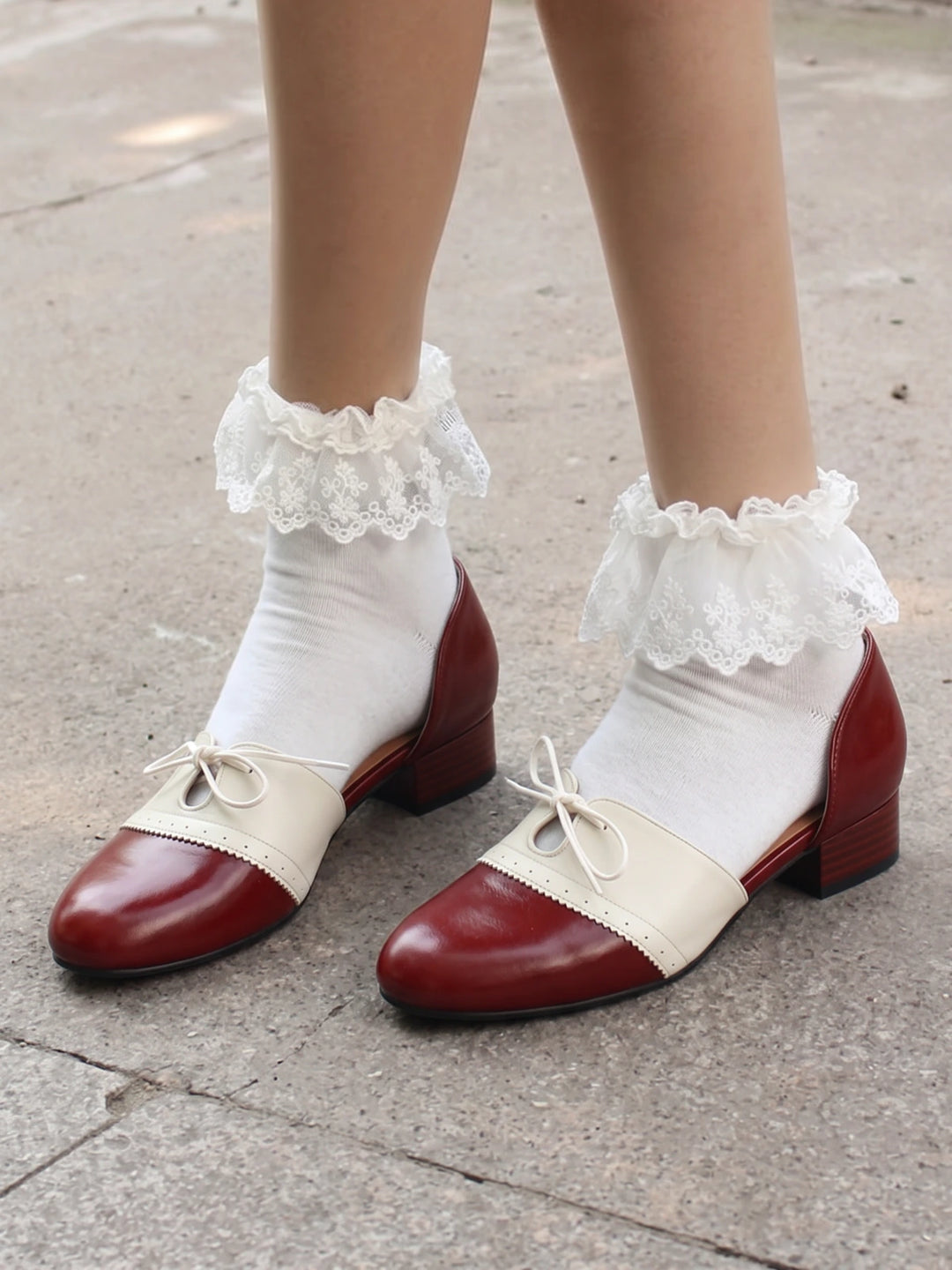 Madelon Two-Tone Brogue D&
