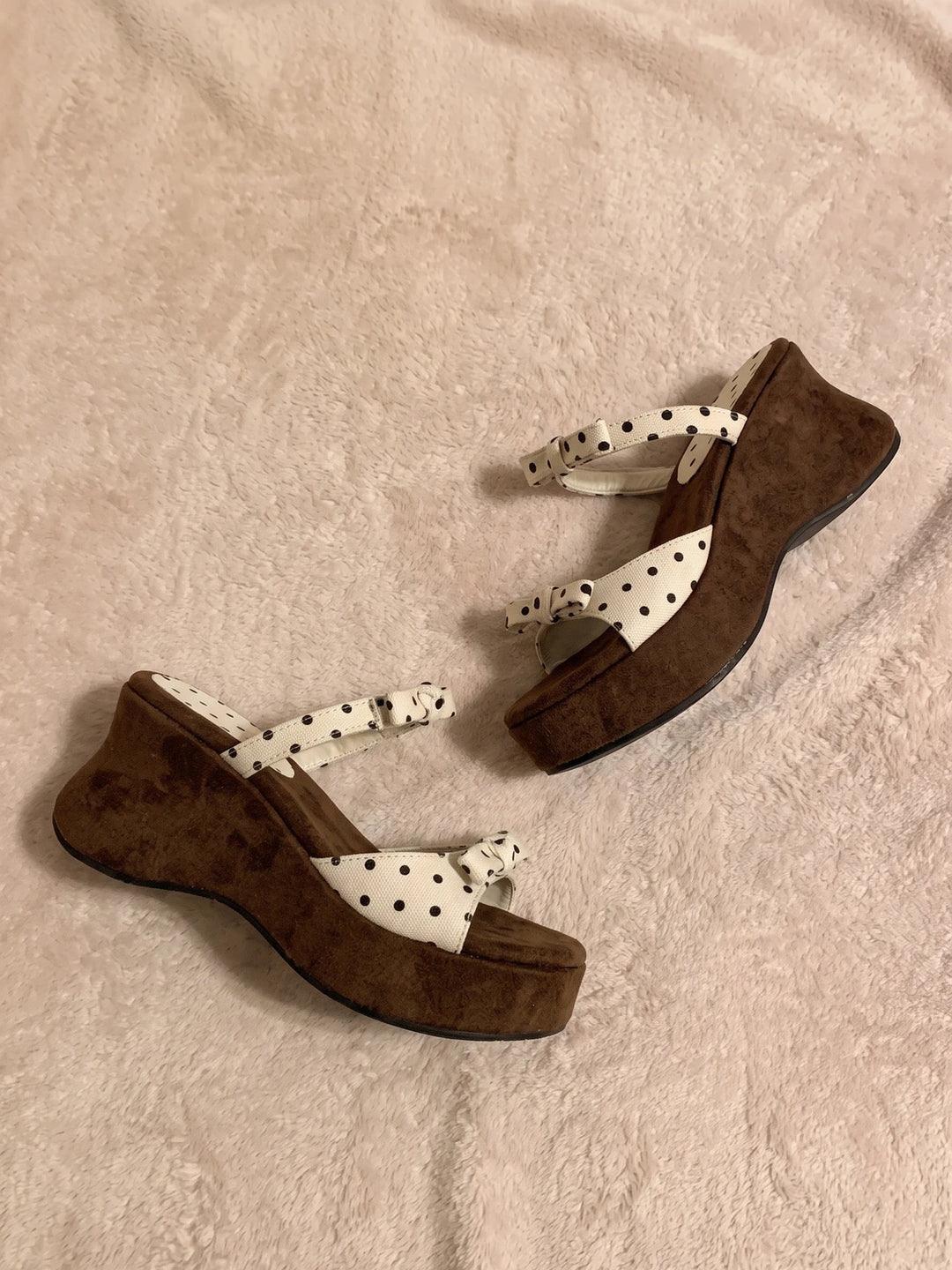 Ribbon Bow Sandals