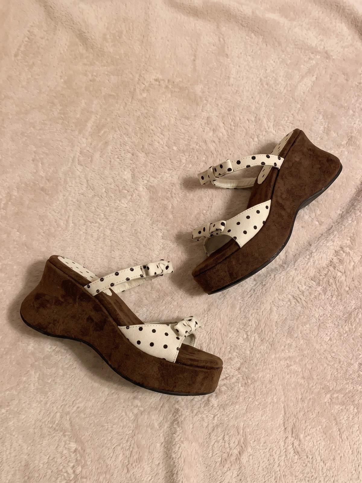 Ribbon Bow Sandals