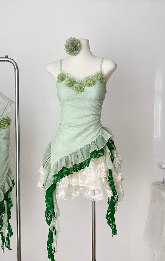 Forest Faerie top & skirt set