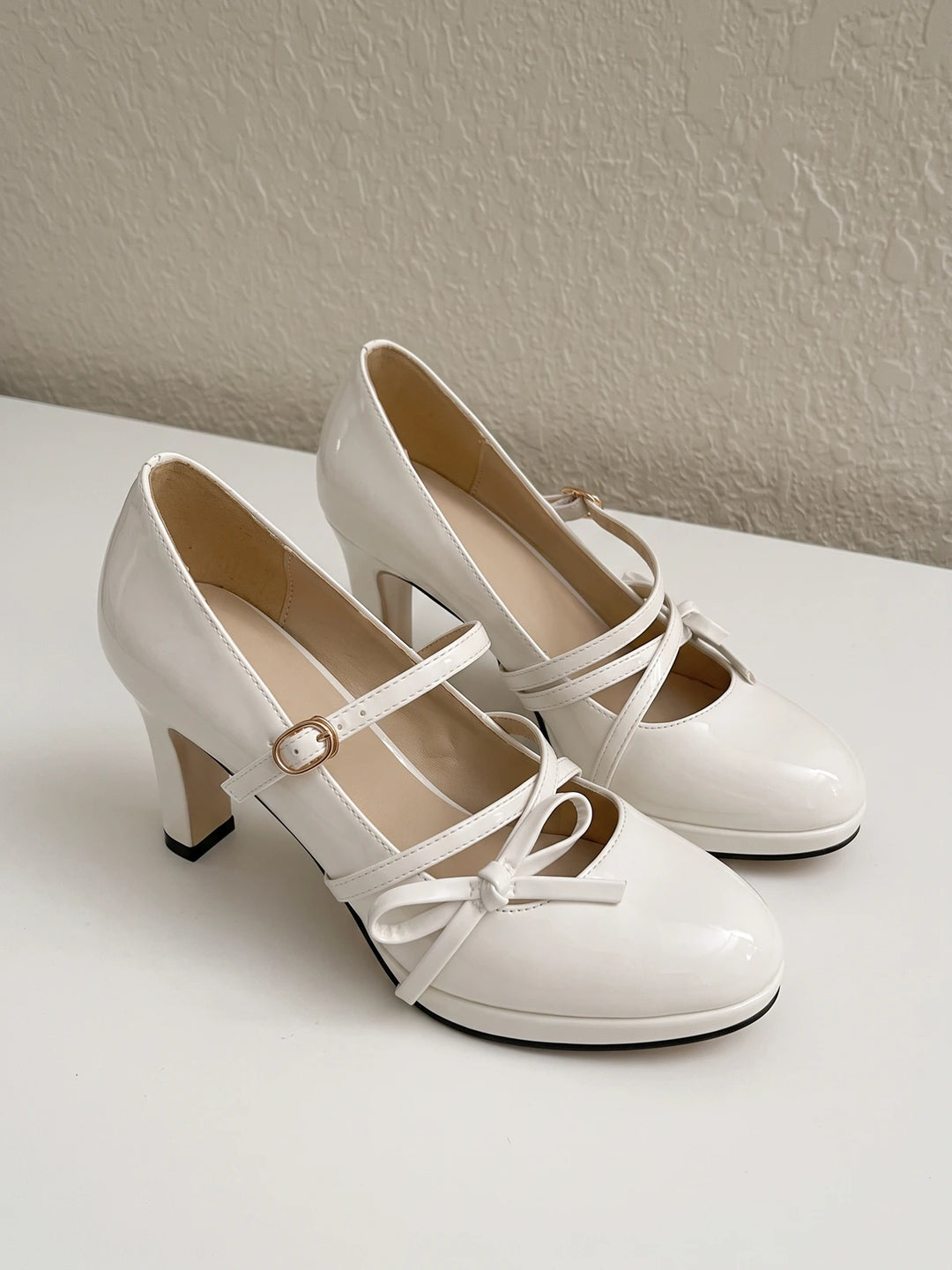 White Darling Mary Janes