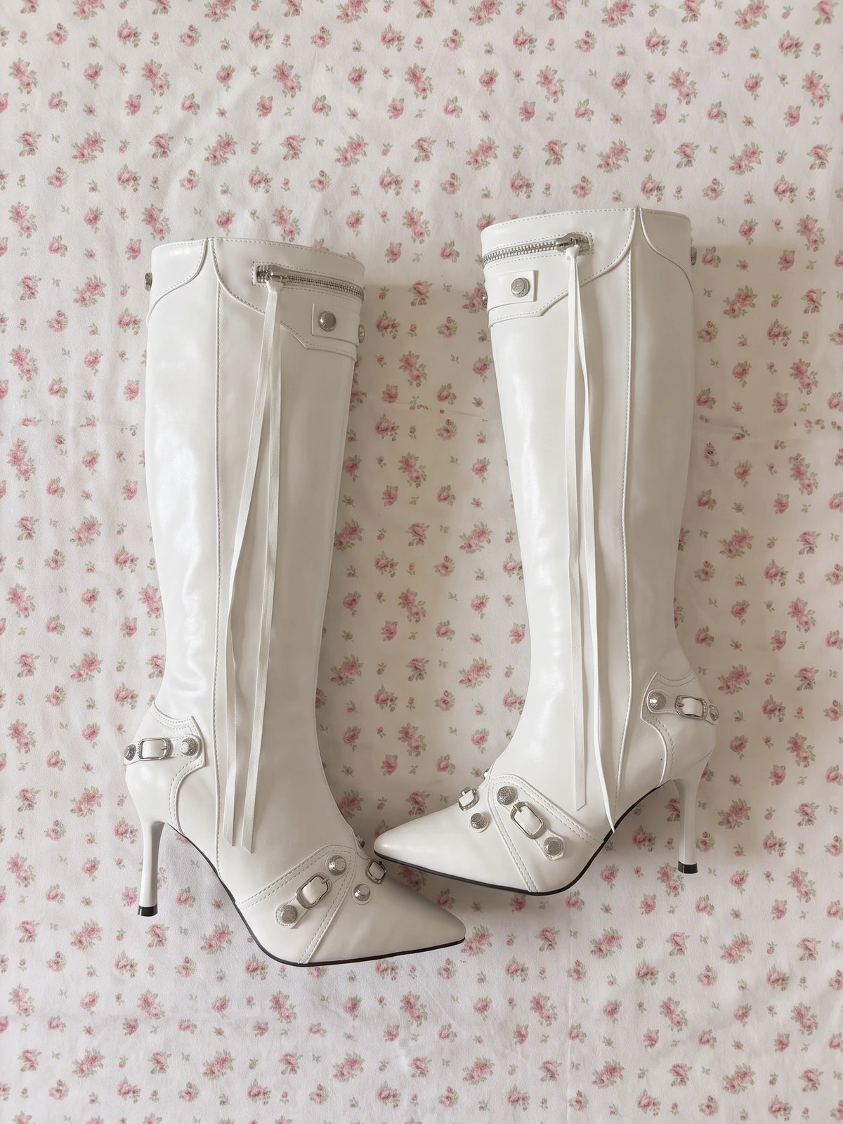 Marianne Studded Stiletto Boots