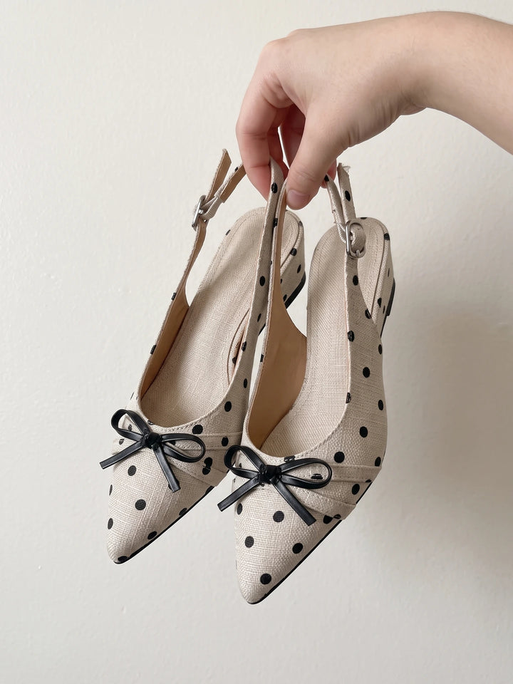Amalfi Dot Slingback