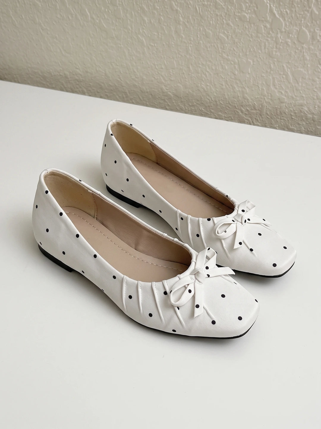 Paulette Micro-Polka Ballet Flats