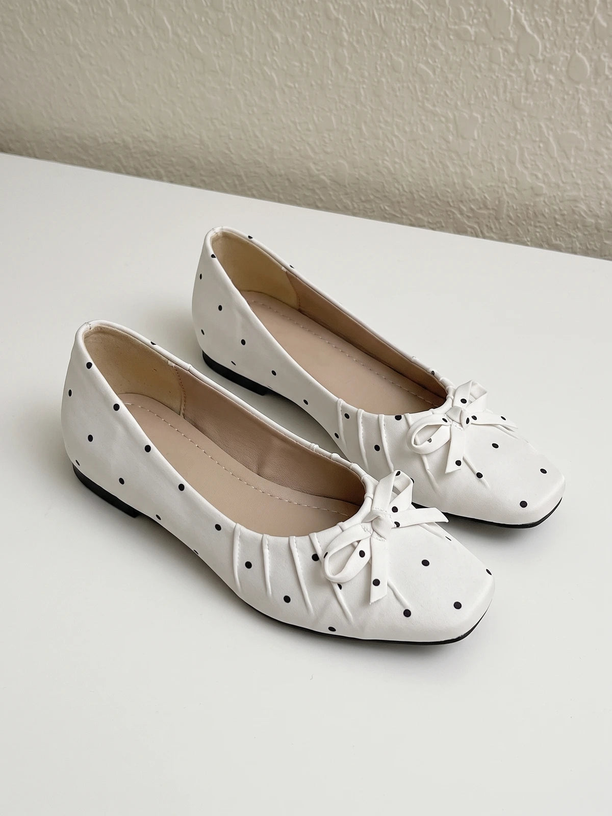 Paulette Micro-Polka Ballet Flats