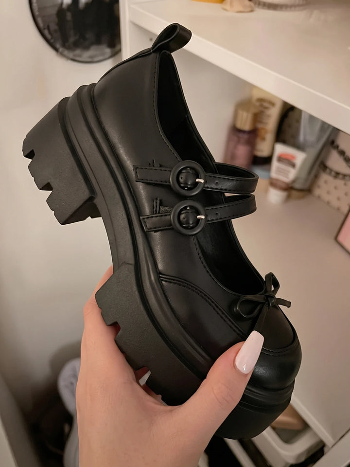 Mignonne Platform Mary Jane Heels