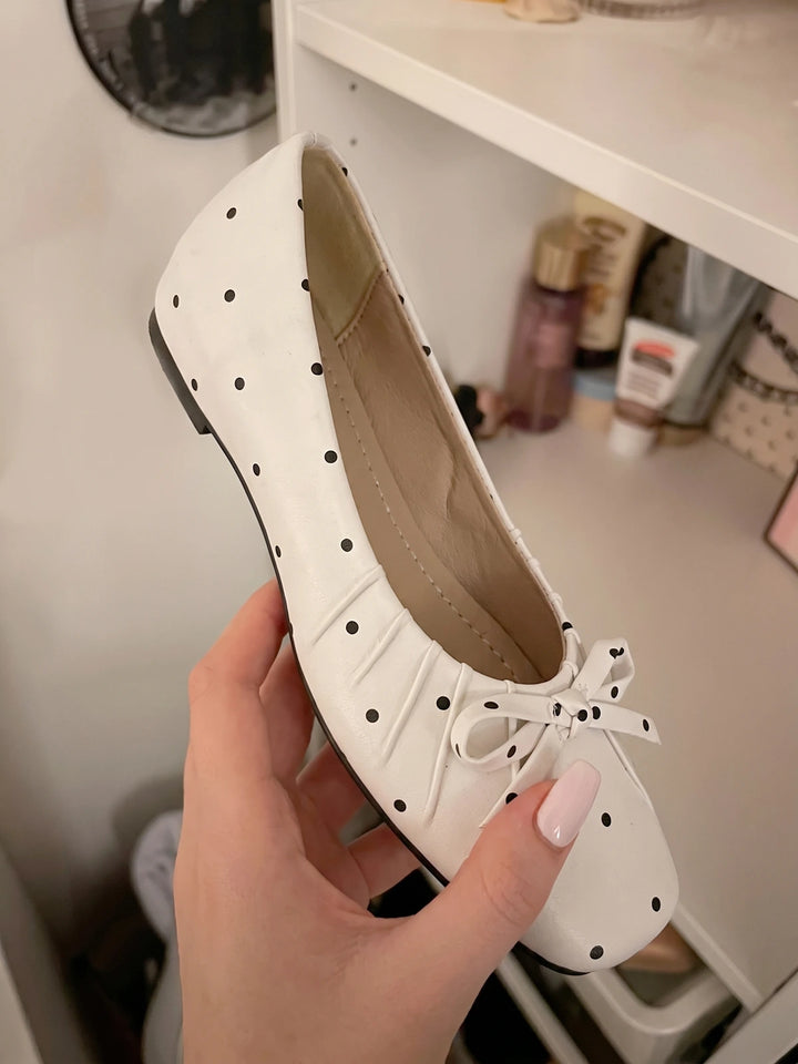 Paulette Micro-Polka Ballet Flats