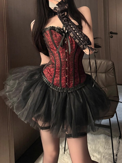 Catwoman Cosplay Costume Skirt Set