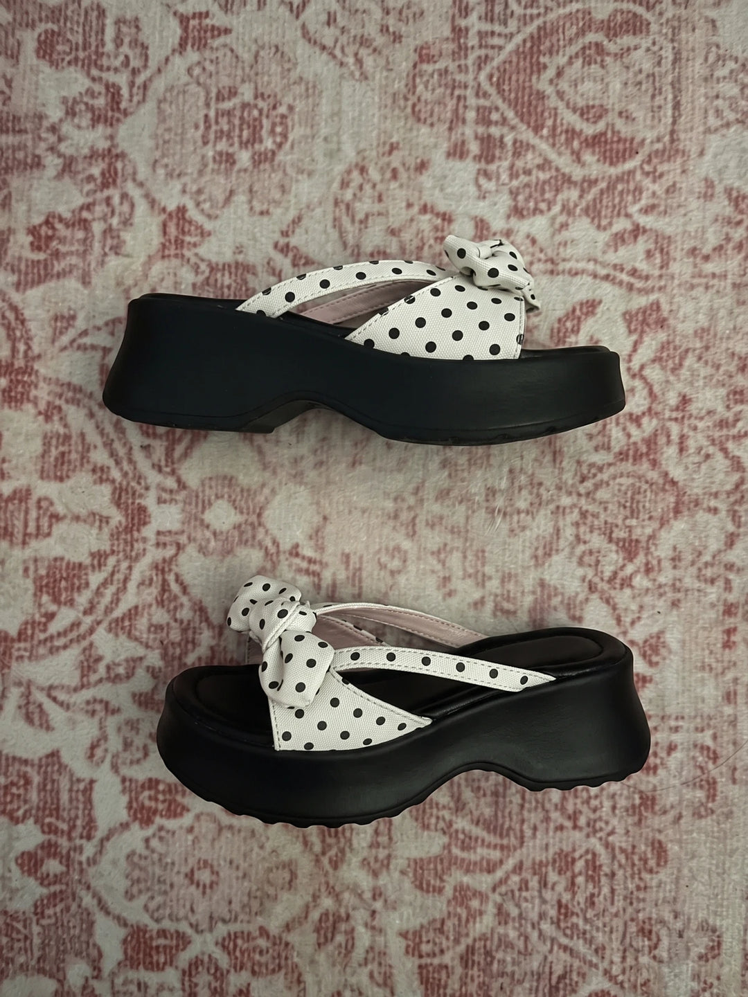 Mimi Cross-Strap Platform