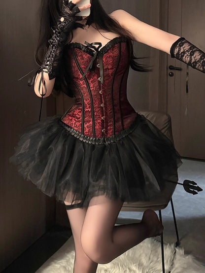 Catwoman Cosplay Costume Skirt Set