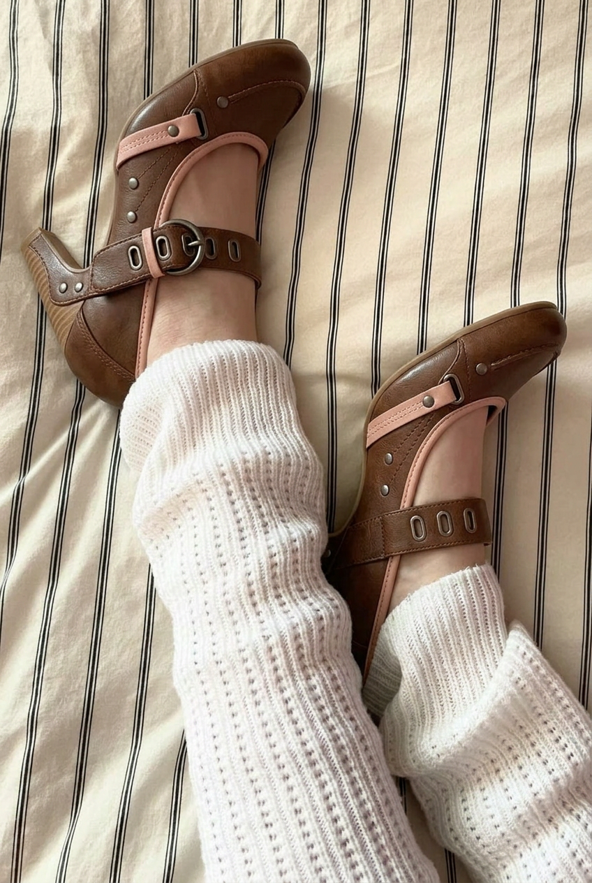 Camille Buckle Heels