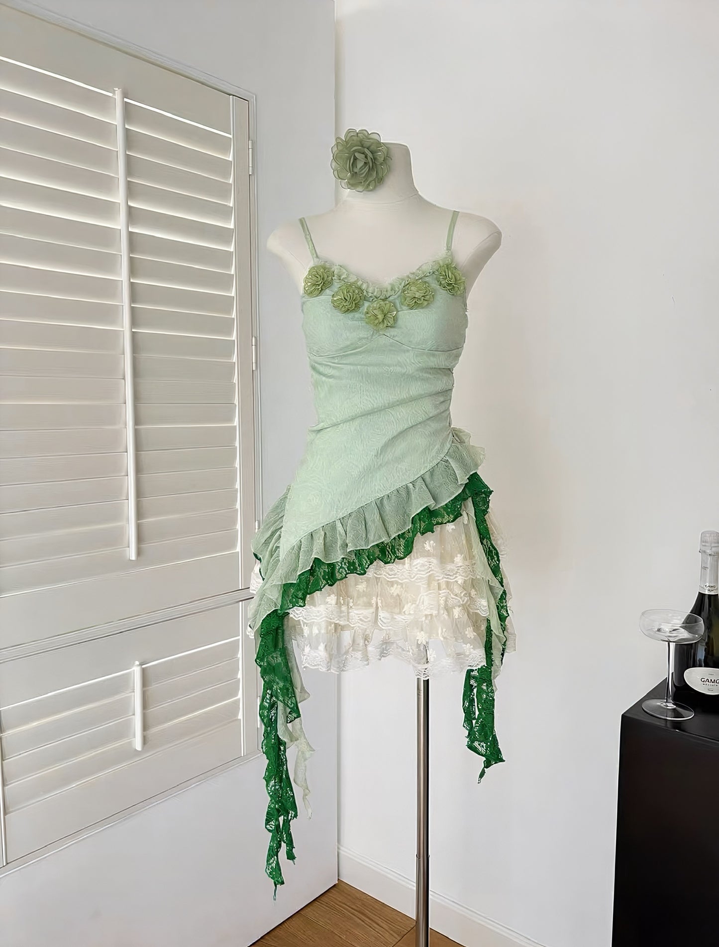 Forest Faerie top & skirt set
