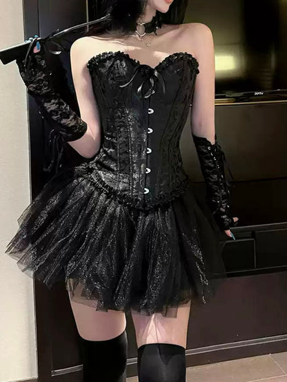 Catwoman Cosplay Costume Skirt Set