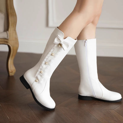 Princess Style High Top Boots