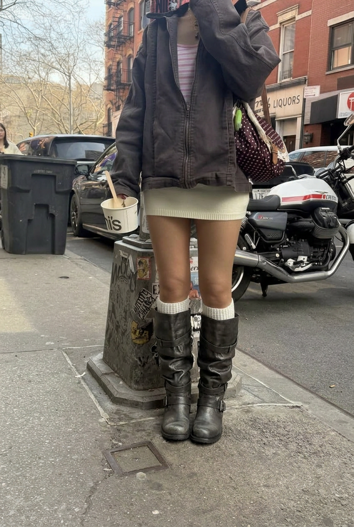 Drapelock Slouch Boots