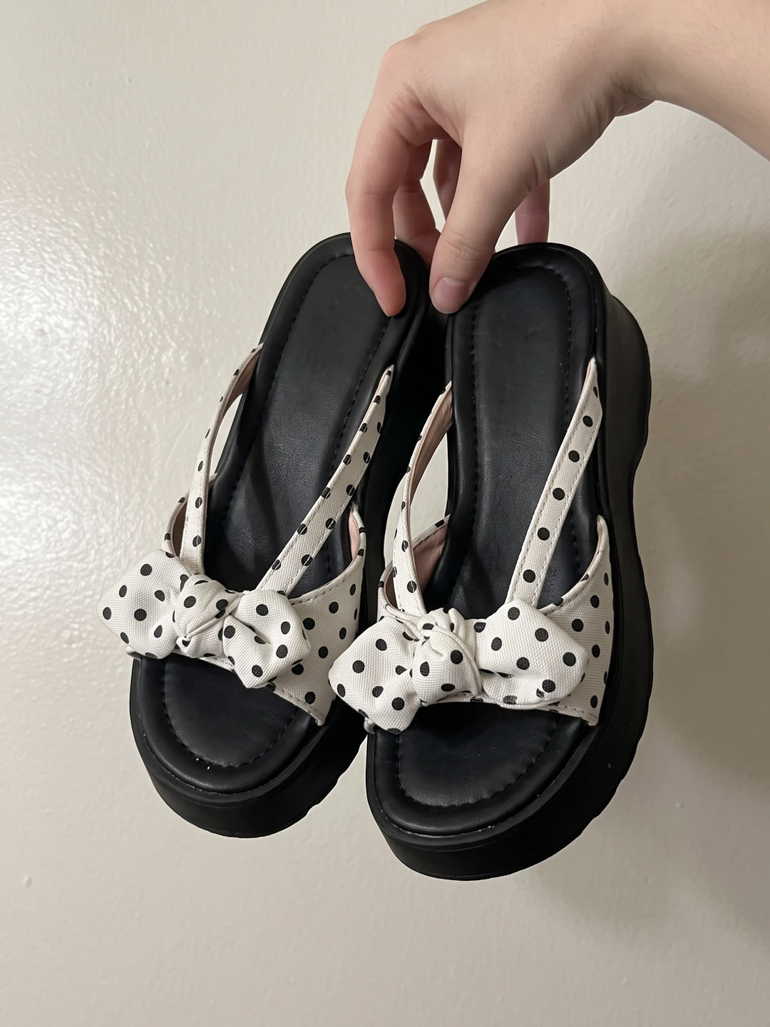 Mimi Cross-Strap Platform