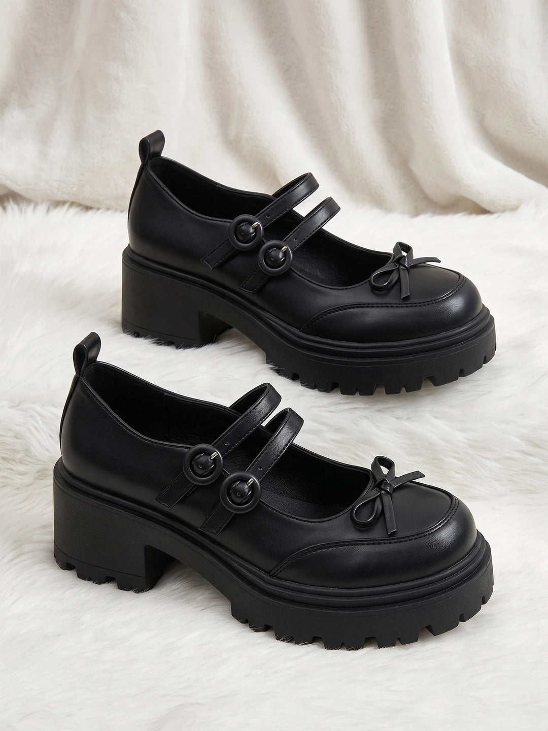 Mignonne Platform Mary Jane Heels