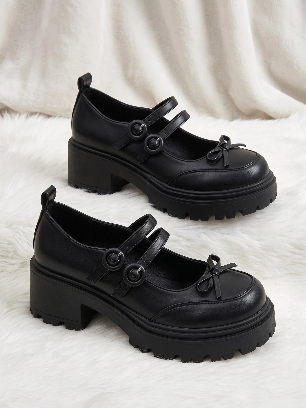 Mignonne Platform Mary Jane Heels