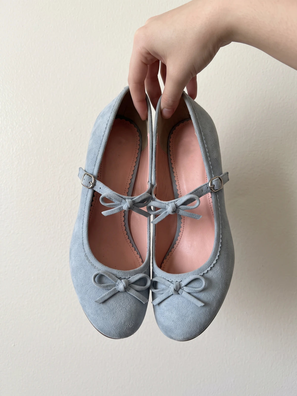 Liliane Bow Mary Jane Flats