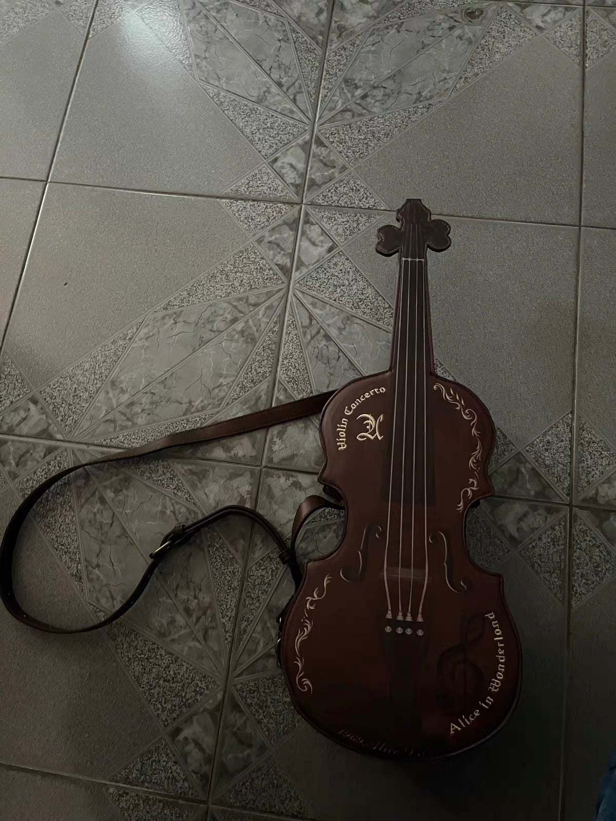 Brown Violin Bag