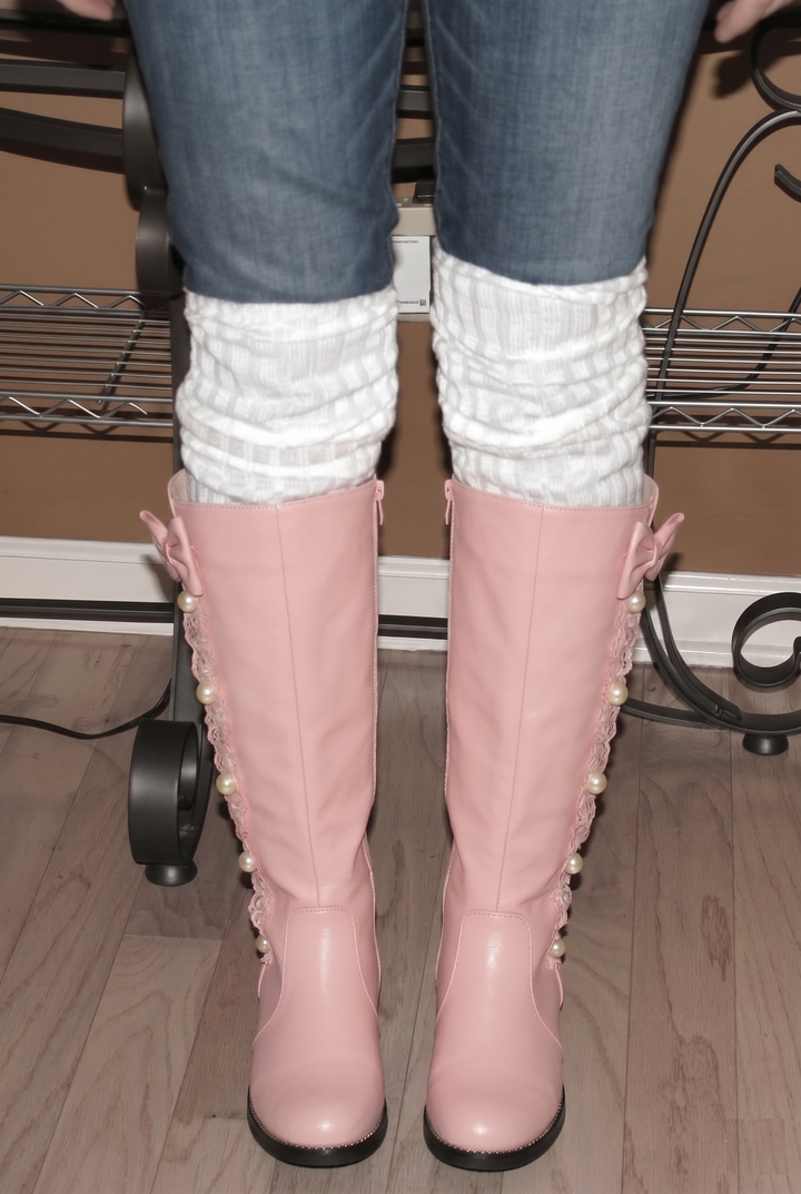 Princess Style High Top Boots