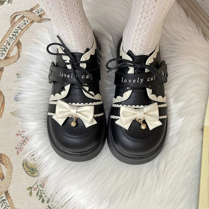 Cute Round-Toe Soft Girl Lolita Shoes