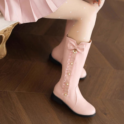 Princess Style High Top Boots