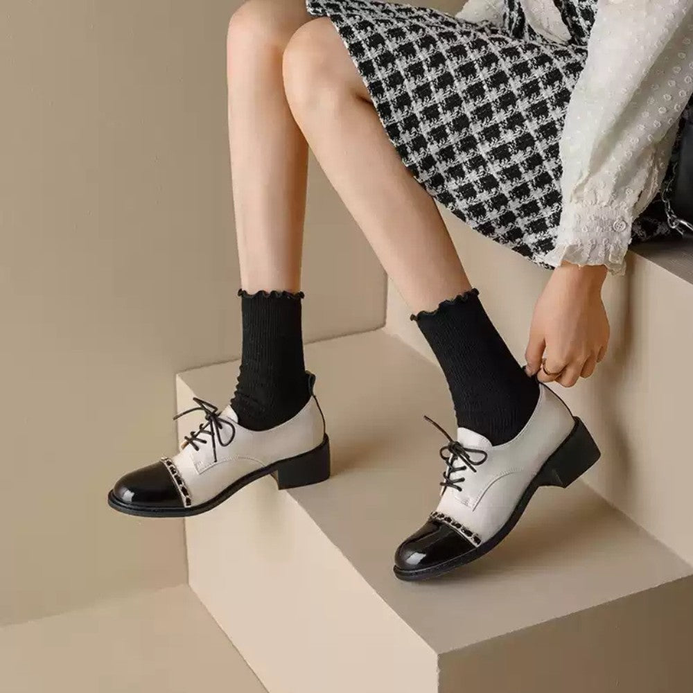 Women’s French Chanel-Style Chunky Heels