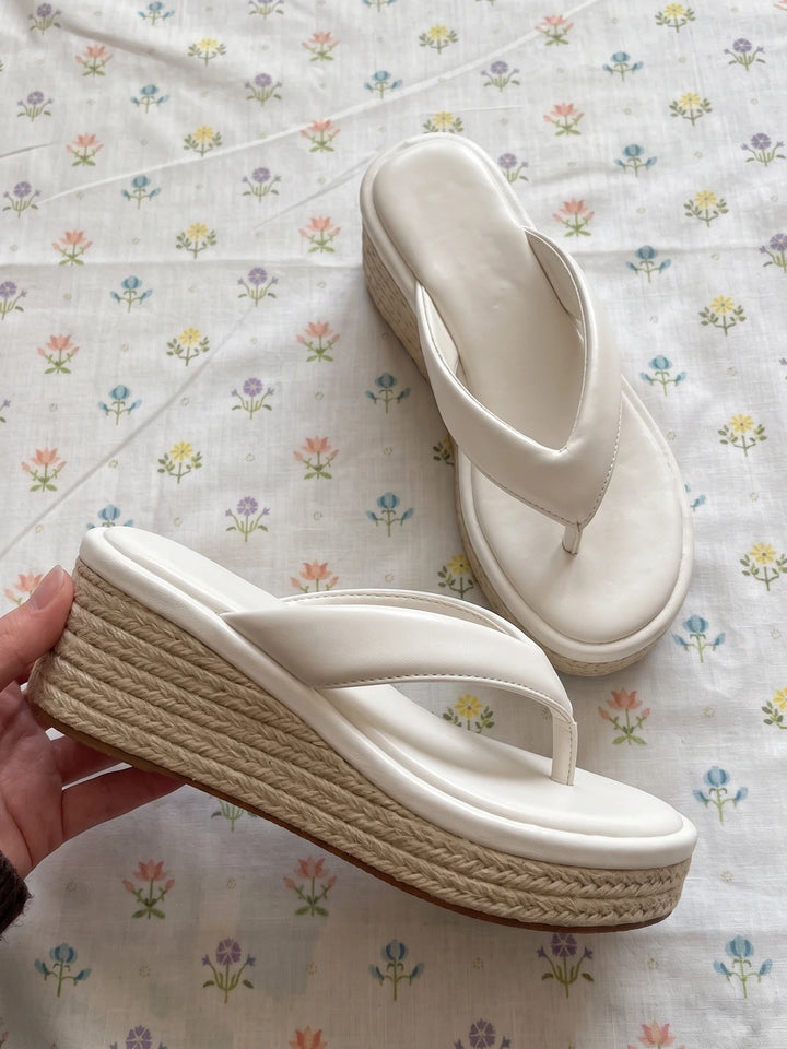 Sol Raffia Wedge