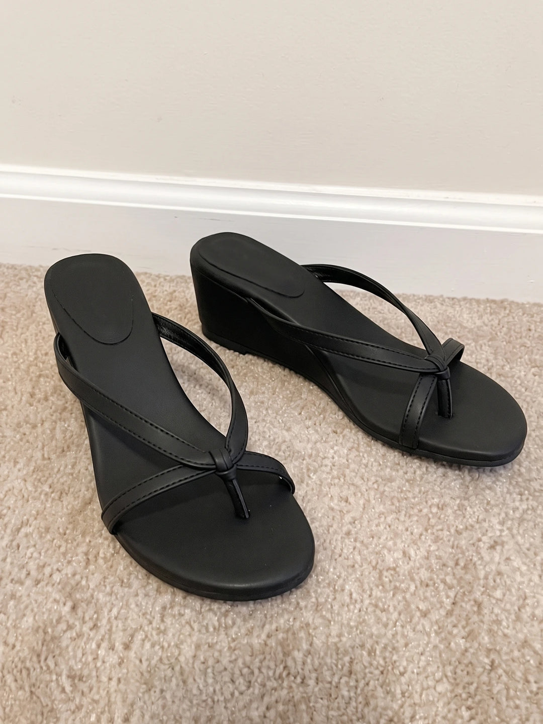 Zorabelle Knot Wedge Sandals