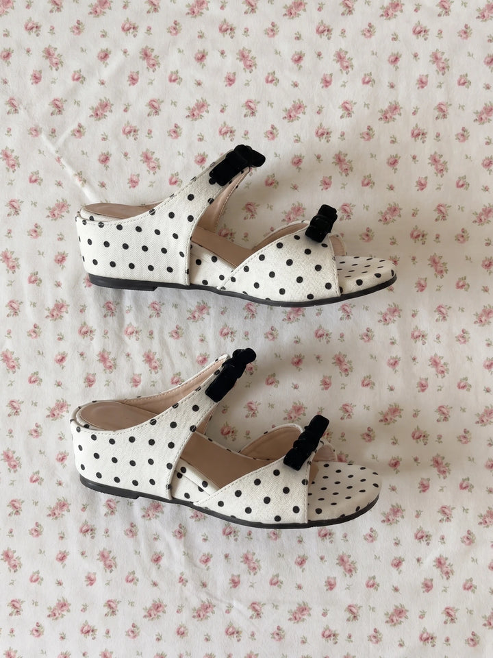 Elodie Polka Bow Mules