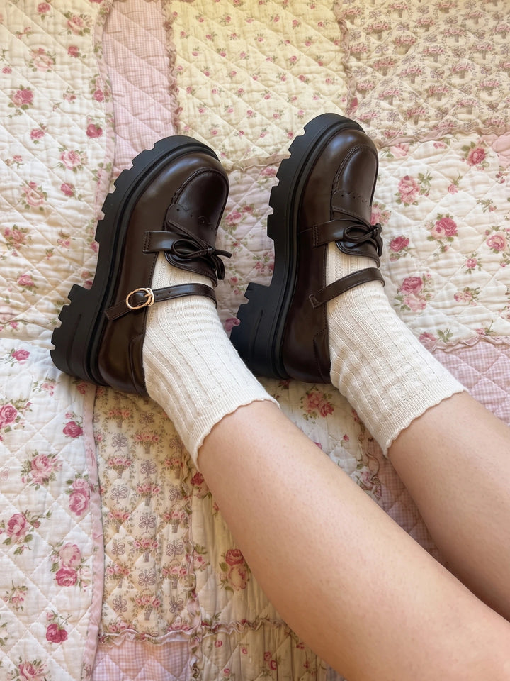 Ottaviolette Lug Sole Mary Jane Shoes