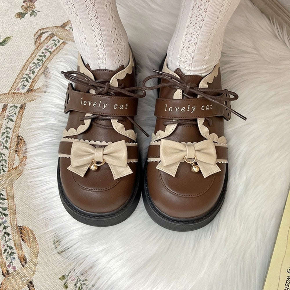 Cute Round-Toe Soft Girl Lolita Shoes