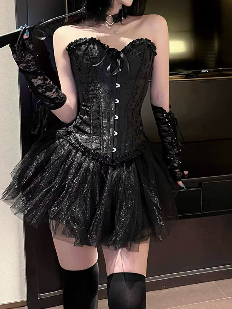 Catwoman Cosplay Costume Skirt Set