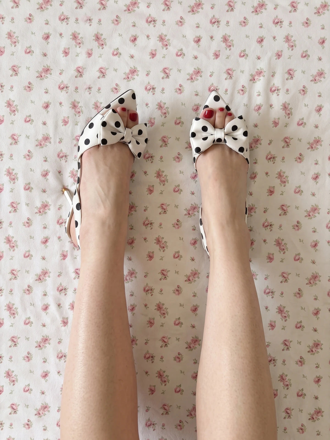 Ribbon Bow Sandals