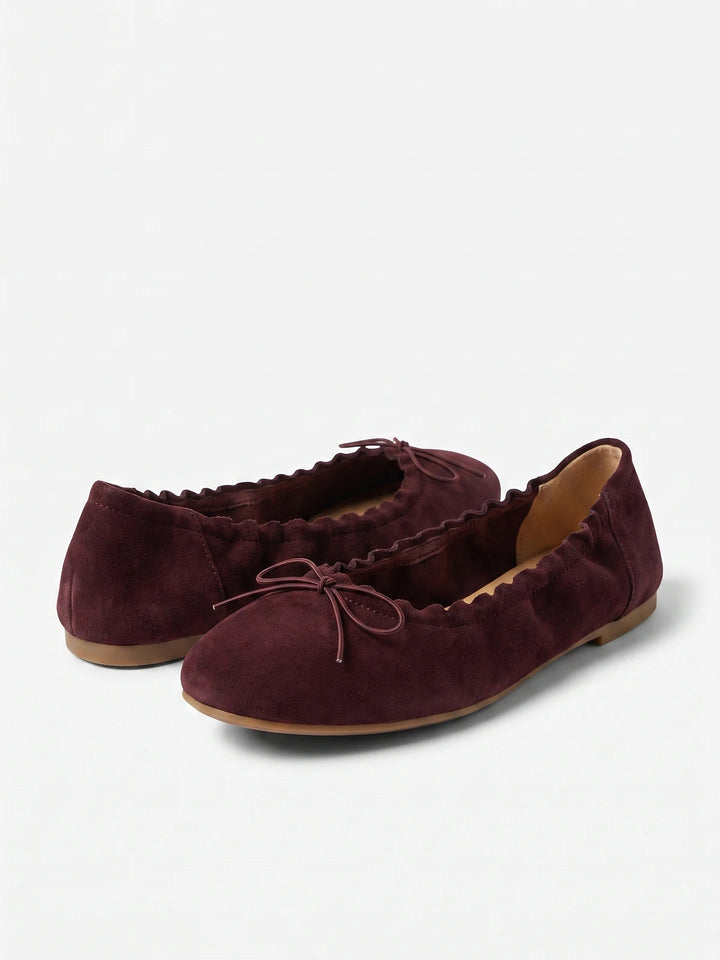 Marcelline Suede Ballet Flats