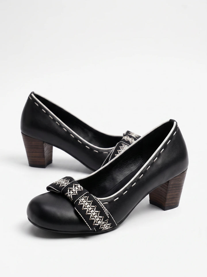 Margot Folk Bow Heels