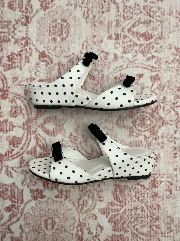 Elodie Polka Bow Mules