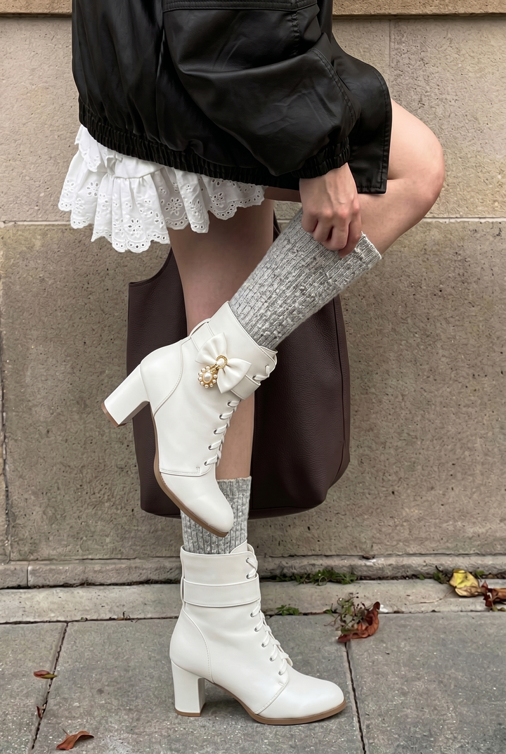 Sweet High Heel Ankle Boots