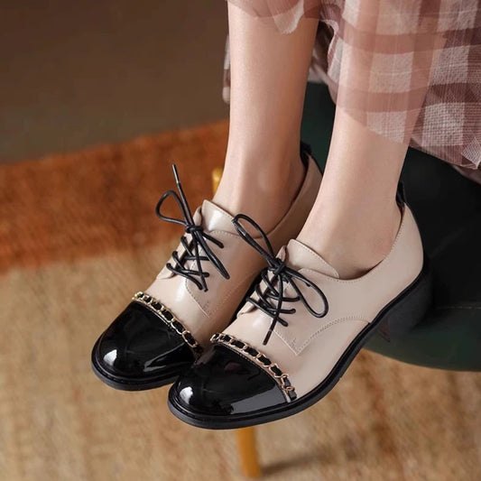 Women’s French Chanel-Style Chunky Heels