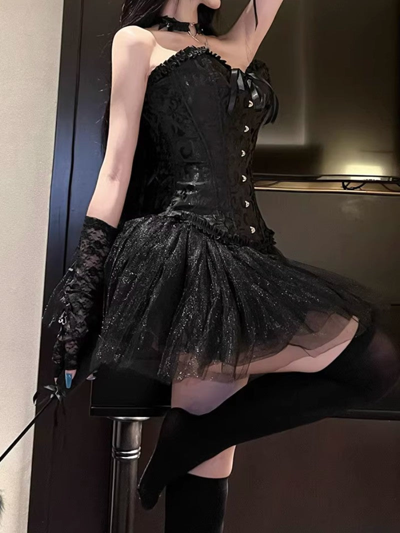 Catwoman Cosplay Costume Skirt Set